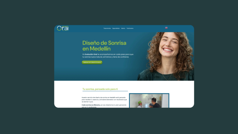 Evolucin oral mockup